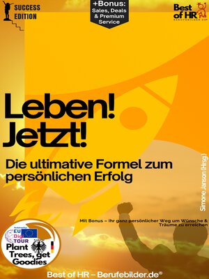 cover image of Leben! Jetzt! – Die ultimative Formel zum persönlichen Erfolg